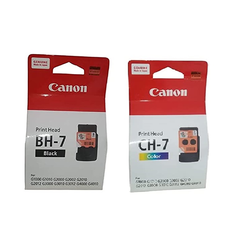 Print Head Canon BH-7 Black CH-7 Color Set For Canon Pixma G Series - Printer Point