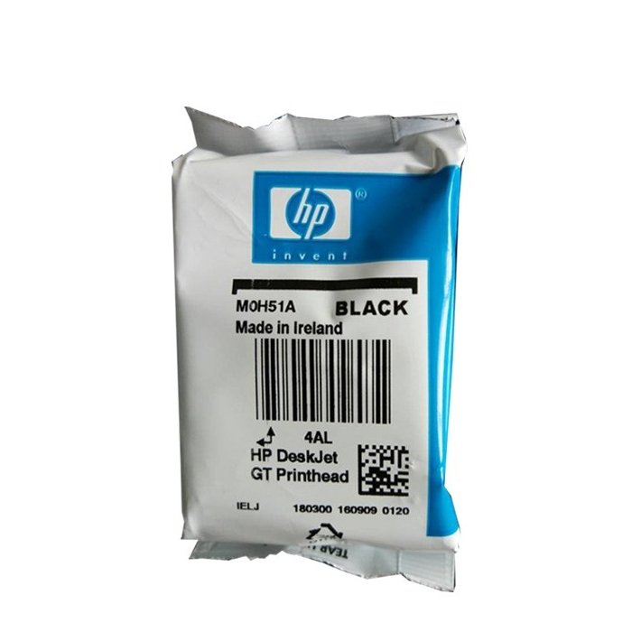 Print Head M0H51A GT51 Black Replacement (Pouch Pack) - Printer Point
